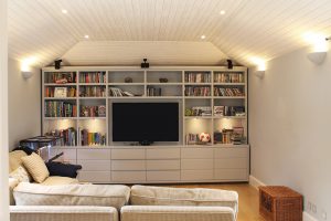 Living area in Hampshire farmhouse Residential Architecture Project