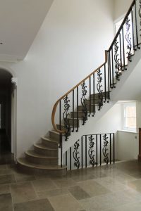 Staircase in Twyford listed building refurbishment Residential Architecture Project