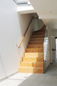 modern staircase design in Hampshire Residential Architecture Project